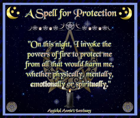 Wiccan spells for protection